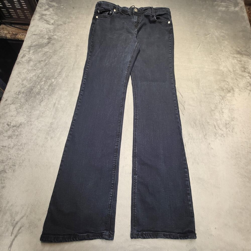 Pink Jeans Juniors 13 Blue Bootcut Stretch Denim Pockets Cotton Spandex